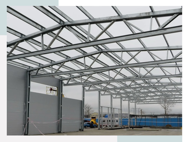 Строительство складов в Отрадный от 652 руб. за м²