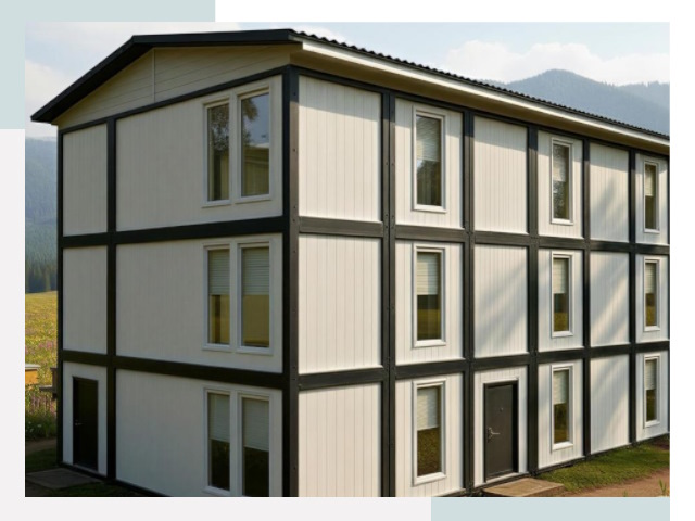 Модульные общежития в Отрадном