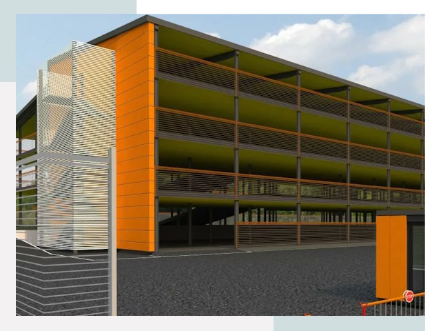 Многоуровневые паркинги в Отрадном