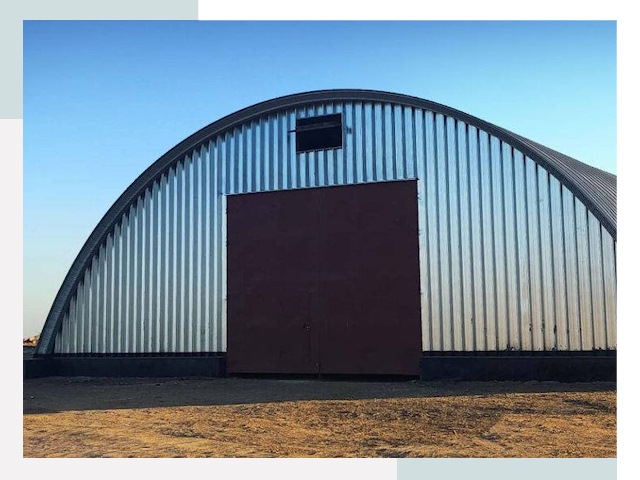 Арочные ангары в Отрадном