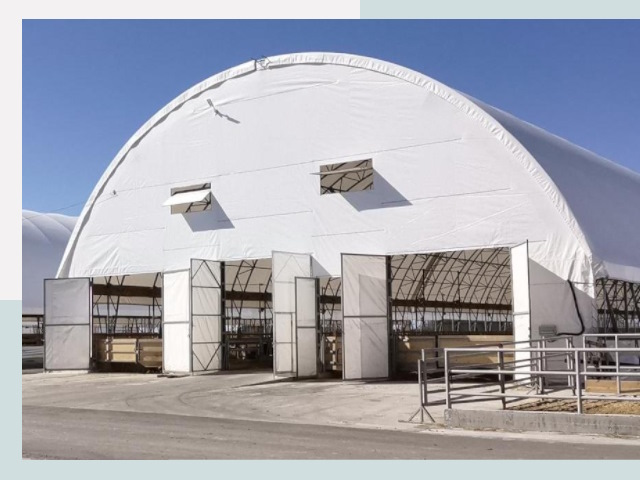 Тентовые ангары по цене 652 руб. в Отрадный