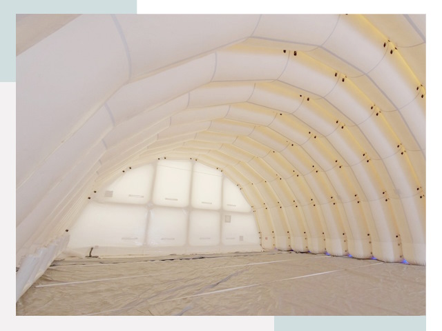 Пневмокаркасные ангары в Отрадном