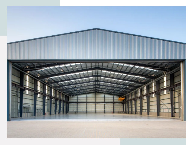 Большие ангары в Отрадном