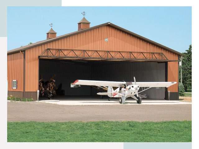 Ангары для самолетов в Отрадном