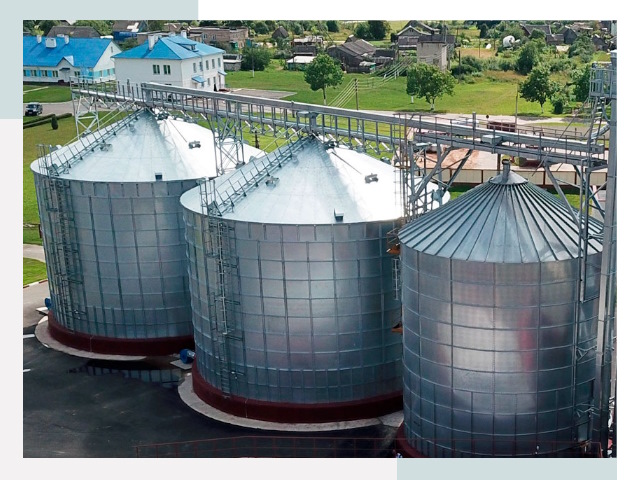 Металлические силосы в Отрадном