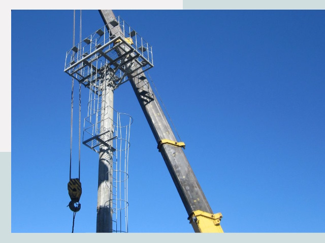 Монтаж осветительных мачт в Отрадный от 652 руб.