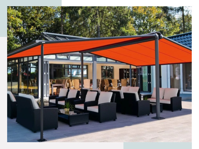 Навесы для кафе и ресторанов в Отрадном