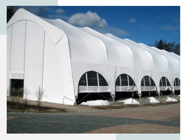Каркасно-тентовые сооружения в Отрадном