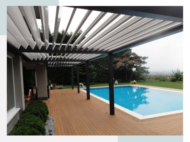 Перголы в Отрадном