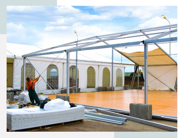 Быстро сборные шатры в Отрадном