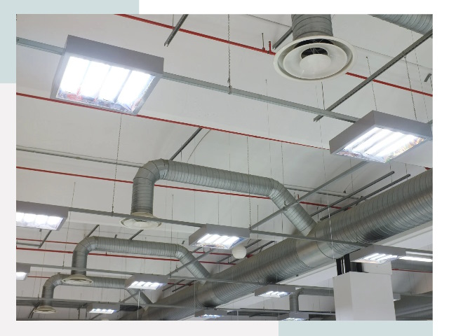 Вентиляция ангаров в Отрадном